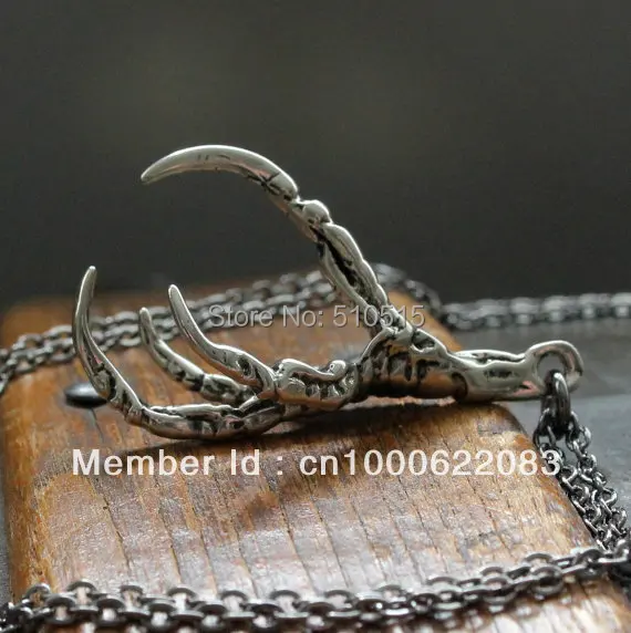 Регалрок Ворон Oddities коготь ожерелье коготь|necklace necklace|raven necklacenecklace raven |