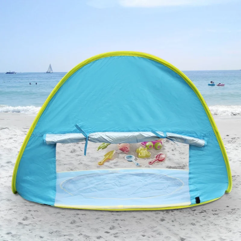 Automatic free children's beach tent children pool baby UV protection High quality outdoor camping easy use tent Automatic free children's beach tent children pool baby UV protection High quality outdoor camping easy use tent