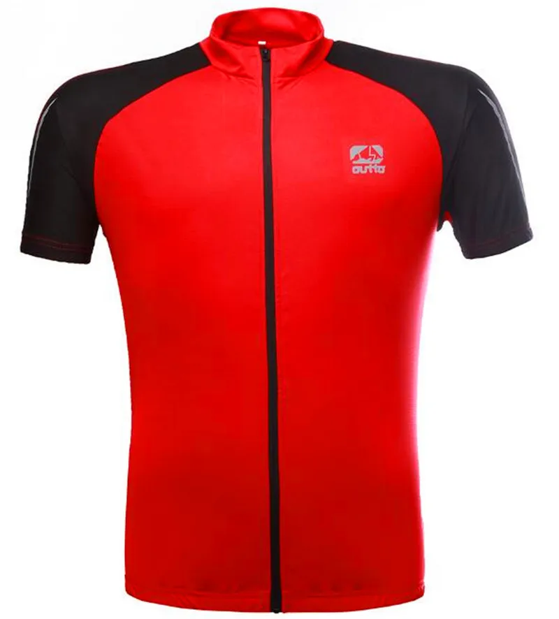 

Summer Camping Man Bicycle Sport Clothing Long Zipper Short Sleeve Quick Dry Breathable Anti-sweat Male Wear Cycling Jersey