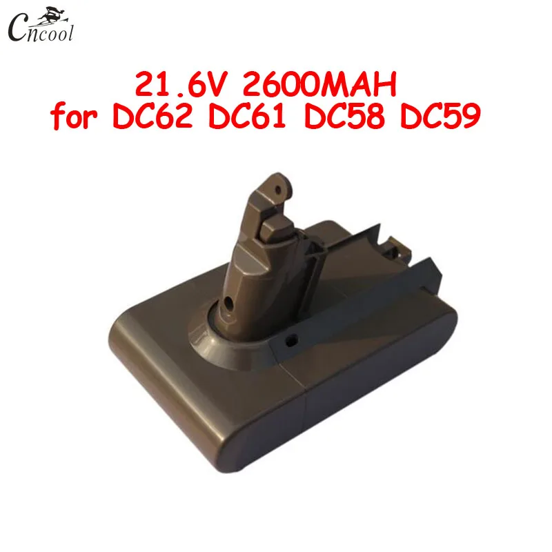 

21.6V 2200mAh Replacement Battery for Dyson Li-ion Vacuum Cleaner DC58 DC61 DC62 DC59