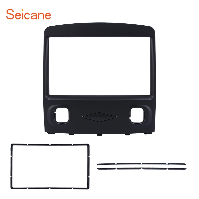 

Seicane Double Din Car Radio Fascia Stereo DVD Interface CD Trim Mount Refitting Kit Panel Fame For 2008 2009 2010 Ford Escape