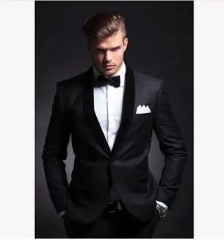 

New Fashion High Quality Blazer Tailor Made Men Suits Slim Fit Terno 3 pieces (Jacket+Pant+Vest+Tie) Peaked Lapel Costume Homme