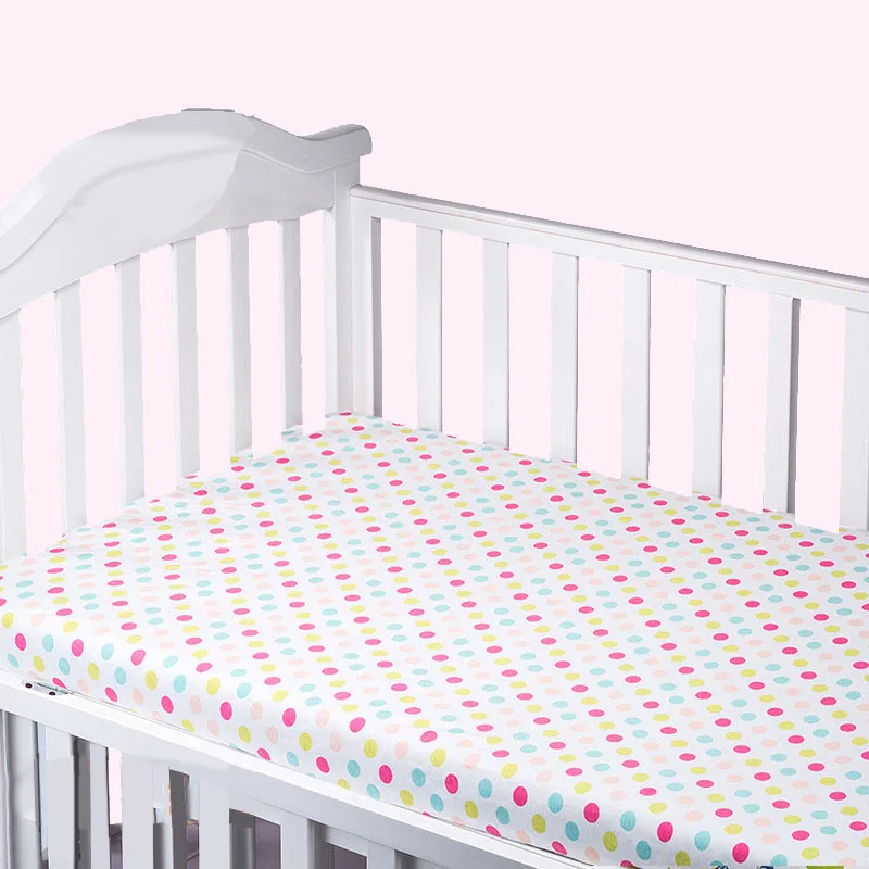 ALWAYSME, детские дышащие мягкие стандартные кроватки, матрацы для малышей, простыни, покрывала 65x120 см, хлопковые Вязаные домашние текстильные простыни, покрывала - Цвет: Circle