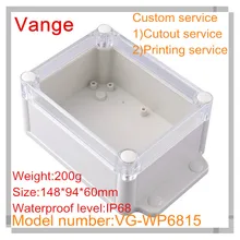 2 шт./лот литьевая Форма корпуса КОРПУСА 148*94*60 мм IP68 водонепроницаемые АБС-пластик распределительная коробка пластиковый корпус настенного крепления для модуль печатной платы