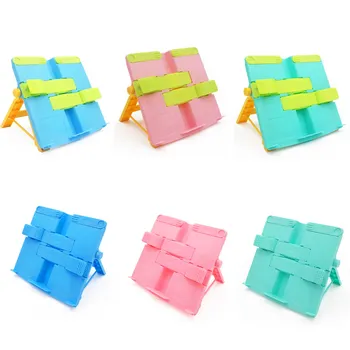 

Creative Foldable Book Stand Holder Portable Bookends bookstand Reading Support for Student Children Writing Bracket