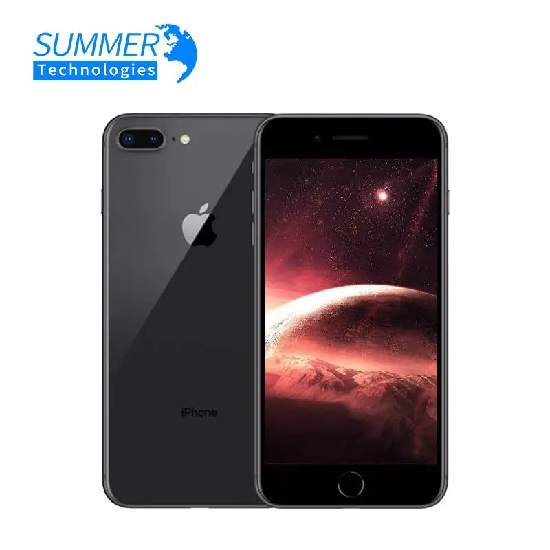 Разблокированный оригинальный Apple iPhone 8 Plus 3 ГБ 64 б/у мобильный телефон сотовые