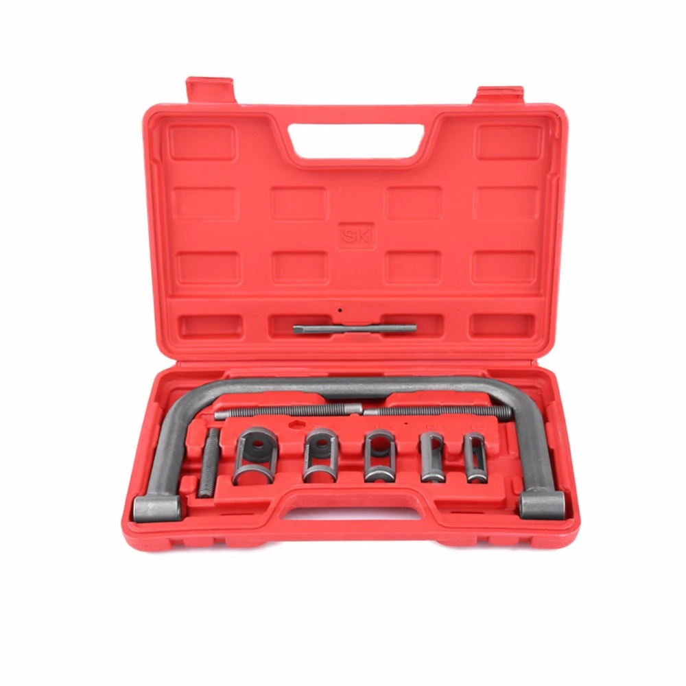 10 Pcs Valve Spring Compressor Kit Removal Installer Tool For Car Van