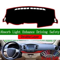 Двухслойные наклейки для автомобиля ROEWE 350 2010 2011 2012 2013-2015 Крышка приборной панели аксессуары для автомобиля интерьерные антиуф наклейки для