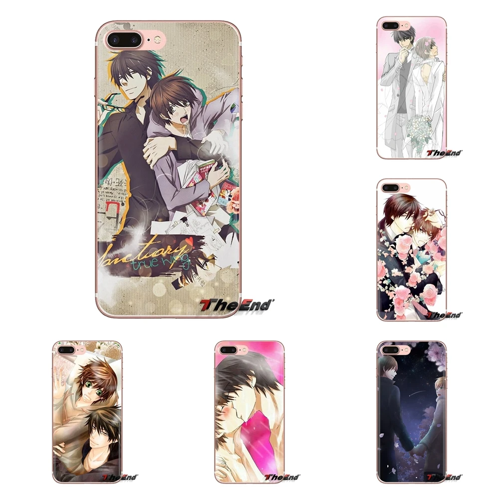 Junjou романтика и sekaichi Hatsukoi для Samsung Galaxy S3 S4 S5 Mini S6 S7 Edge S8 S9 S10 Plus Note 3 4 5 8 9 Мягкие Чехлы |