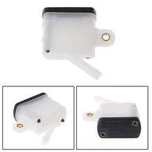 Universal Motorcycle Brake Reservoir Front Fluid Bottle Master Cylinder Square Balaclava