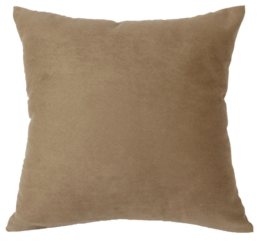 EG42 30" x 30" / 76 x 76CM Fossil Soft Faux Leather Micro Suede Cushion