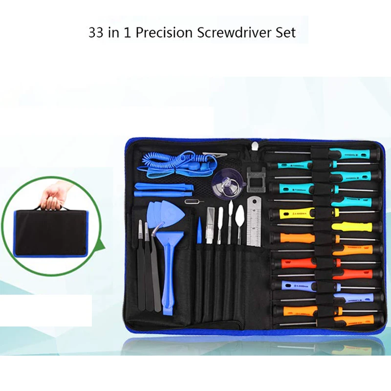 Laptop Tool Kit Tiny Screwdriver Set Precision Screwdriver set Hand Tools Precision Repair Tool Kit for Phone Electronic Repair