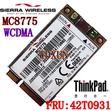 Сьерра-3g модуль MC8775 3g usb модем wcdma EDGE GPRS 850 900 1800 1900 МГц 2100 3g беспроводная сетевая карта для ThinkPad
