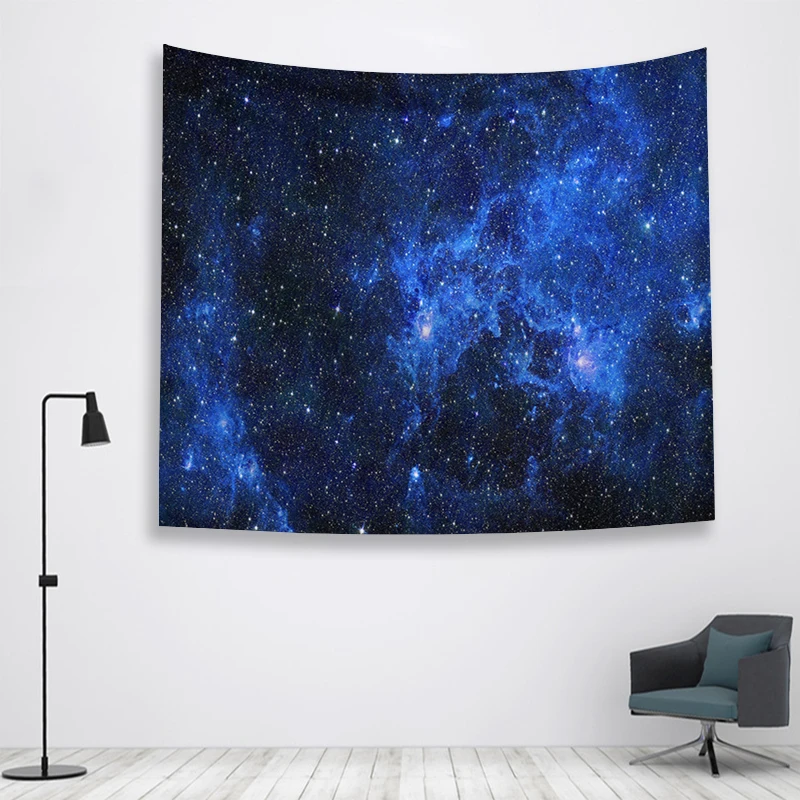 3D Звездное небо Печатный настенный гобелен из полиэстера ткань пляжный коврик для Йоги Полотенце