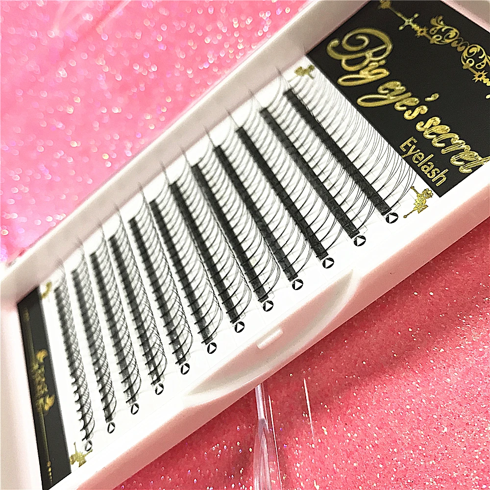 3D Premade Fans Russia Lash Semi Permanent Volume False Eyelashes