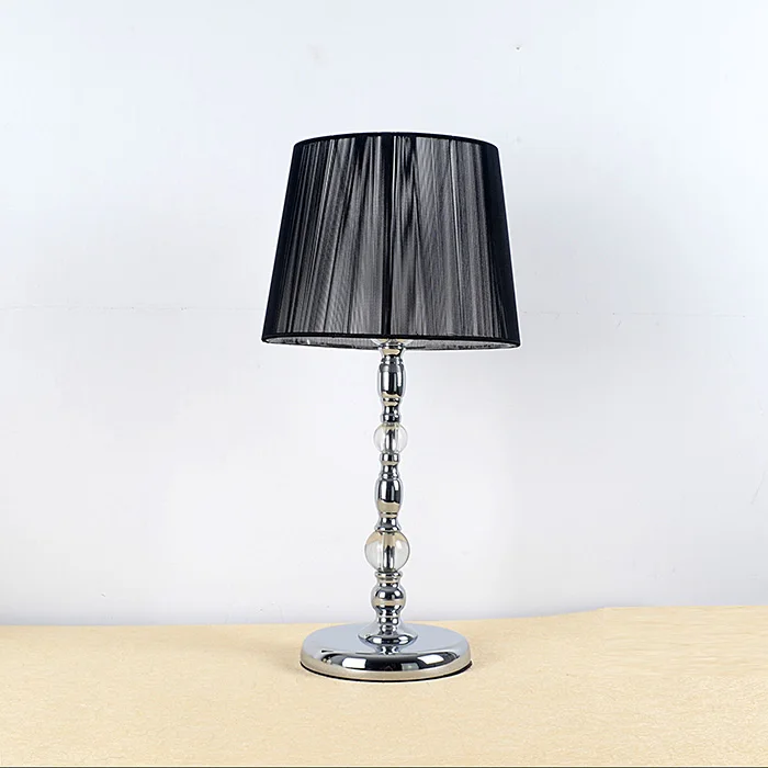 Modern-Table-Lamps-Fashion-Bedroom-Bedside-Lamp-Black-Lampshade-Metal-Crystal-E27-Holder-Reading-Desk-Lights (2)