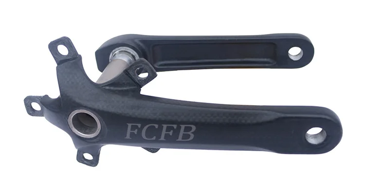 FCFB ультра-легкая карбоновая система дорога для BCD 110 мм велосипедный кривошипный комплект длина 170 мм Moun FW-CRR-3 велосипед запчасти велосипедный кривошипный