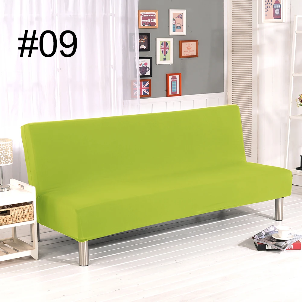 Красочный Эластичный чехол для дивана, нескользящий чехол для дивана, чехол для дивана с высокой эластичностью, чехол для дивана с защитой от пыли - Цвет: green
