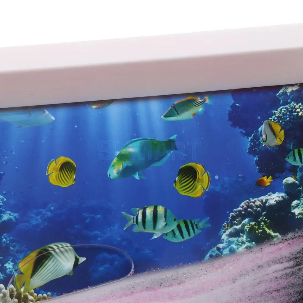 3D Dynamic Floating Liquid Sensory Motion Bubbler Timer Flowing Sand Drawing for Children Kids Toy Novelty Gift Home Decor