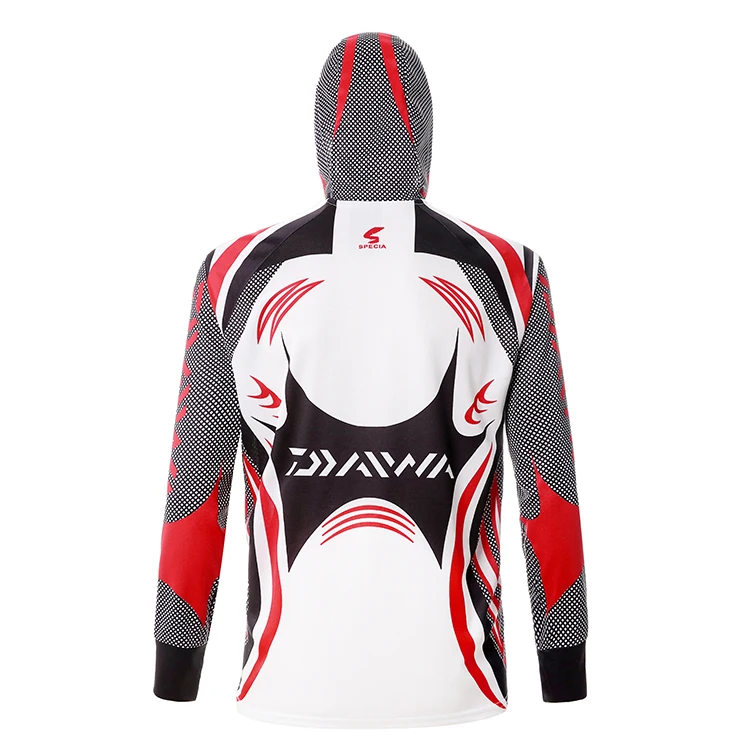 2020 Новый дайв Рыбалка Костюмы быстросохнущая анти-УФ Daiwa куртки Спортивная одежда для рыбалки, с длинным рукавом рубашки Мужская одежда для