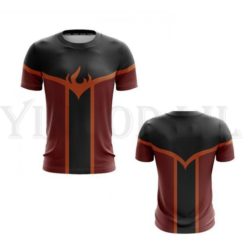 

Streetwear Men and Women T-shirt Avatar Airbender 3d Print T shirt Hooded Jacket for Boys Harajuku Sweatshirt Cosplay T-shirt