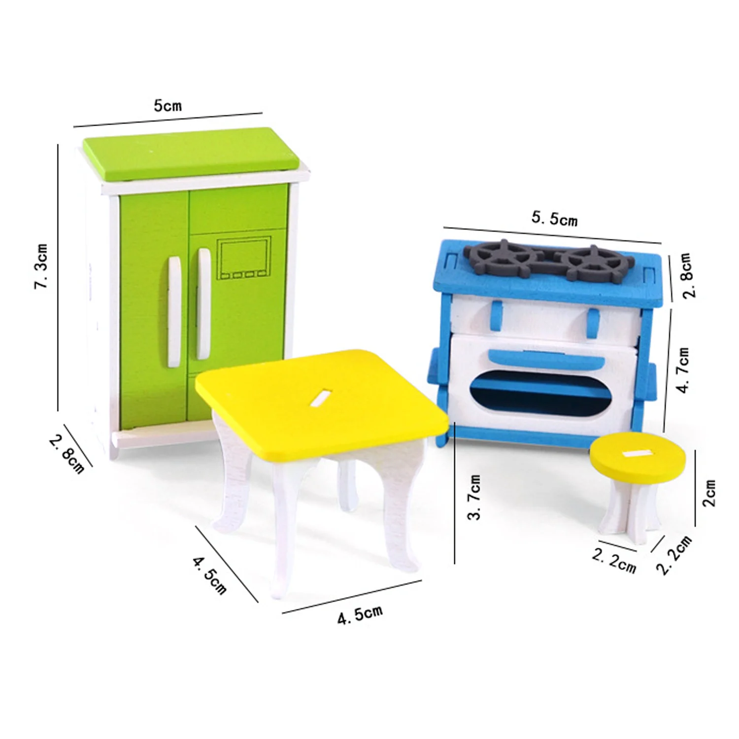 Besegad 4 مجموعة خشبية DIY تجميع المطبخ الحمام غرفة المعيشة الأثاث اللعب مع الغراء ل Playset ألعاب للأطفال الأطفال Besegad 4 مجموعة خشبية DIY تجميع المطبخ الحمام غرفة المعيشة الأثاث اللعب مع الغراء ل Playset ألعاب للأطفال الأطفال