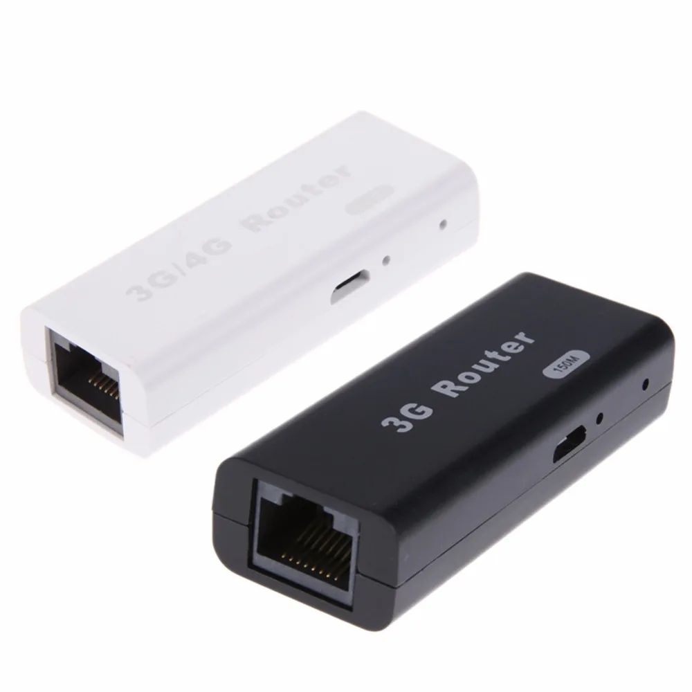 Mini 3G Router WiFi Wlan Hotspot AP Client 150Mbps RJ45 for WANL or LAN USB Wireless Router For Mini 3G WiFi Router