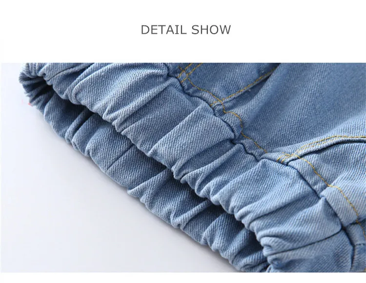3-12 y kids girls jeans child fashion ripped jeans for girls 12 years teenage girl clothes denim pants flower embroidery trouser (9)
