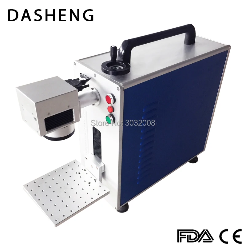0.2mm depth engraving fiber laser marking machine