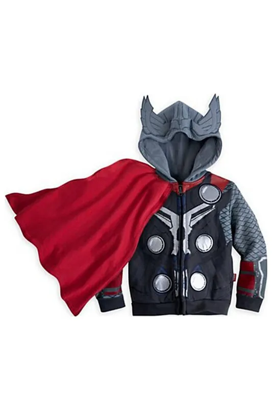The Avengers Cosplay Thor Costume Kids Boy Halloween Costume on