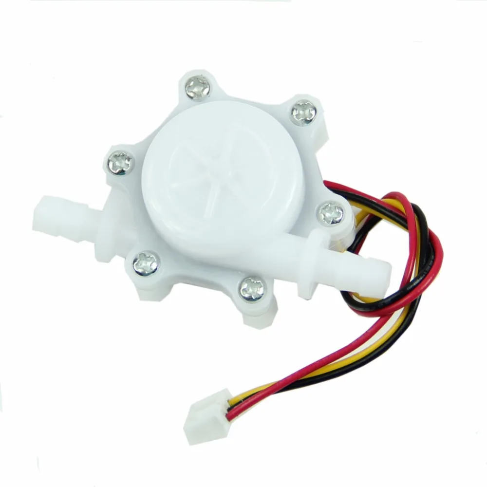 

AIMOMETER Coffee Maker Water Dispenser Flowmeter Flow Sensor Inner diameter 3mm DC 5-24v
