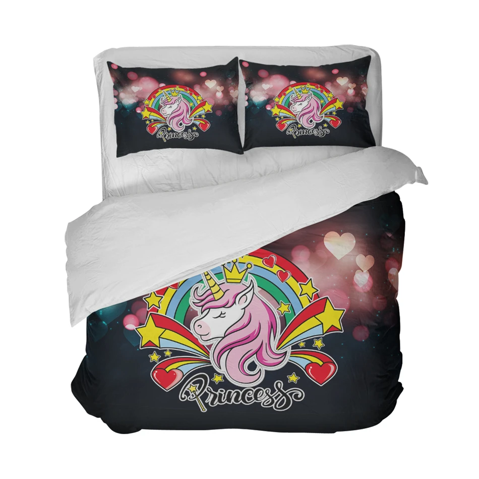 Romantic Unicorn Bedding Set -Unicorn Fashion HTB1er89Sb2pK1RjSZFsq6yNlXXaO