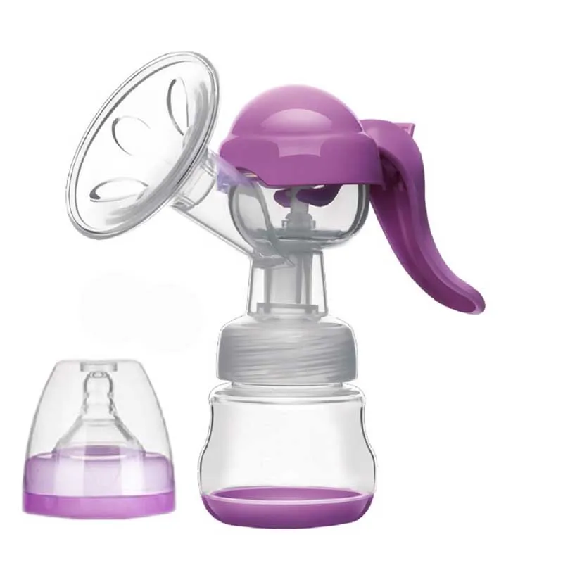 2017 new arrivals manual breast pump nipple milk pump 150ML for women