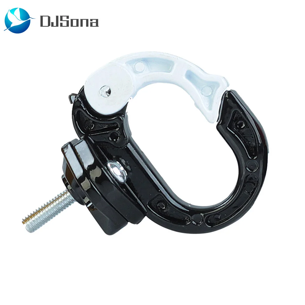 

Motorcycle Helmet Holder Aluminum Alloy Mount Motorcycle Scooter Helmet Holder Bag Bottle Hook Hanger With Screws