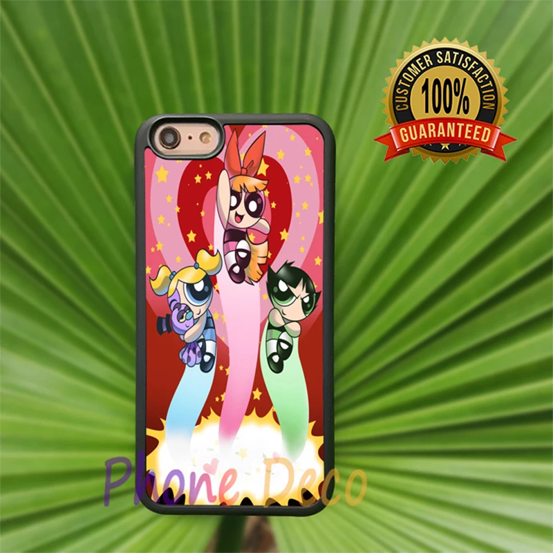 Blossom крутые девчонки Мода Сотовый Телефон Случаях Для Iphone 7 плюс 6 s splus 5 5S 5c 4 4S H2164 |