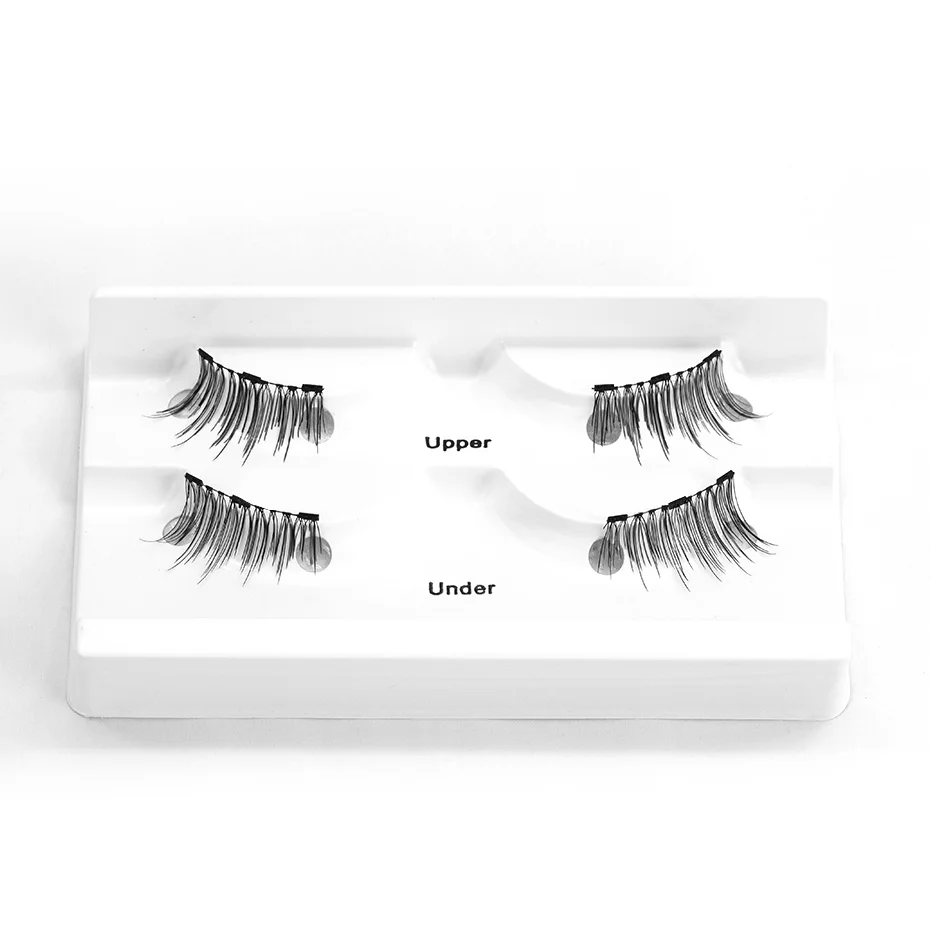 Genailish 3DMagnetic Eyelashes 4 Magnet False Eyelash Full Strip Magnetic Lashes Soft Hair Reusable Fake Eye Lash-AD001 Genailish 3DMagnetic Eyelashes 4 Magnet False Eyelash Full Strip Magnetic Lashes Soft Hair Reusable Fake Eye Lash-AD001