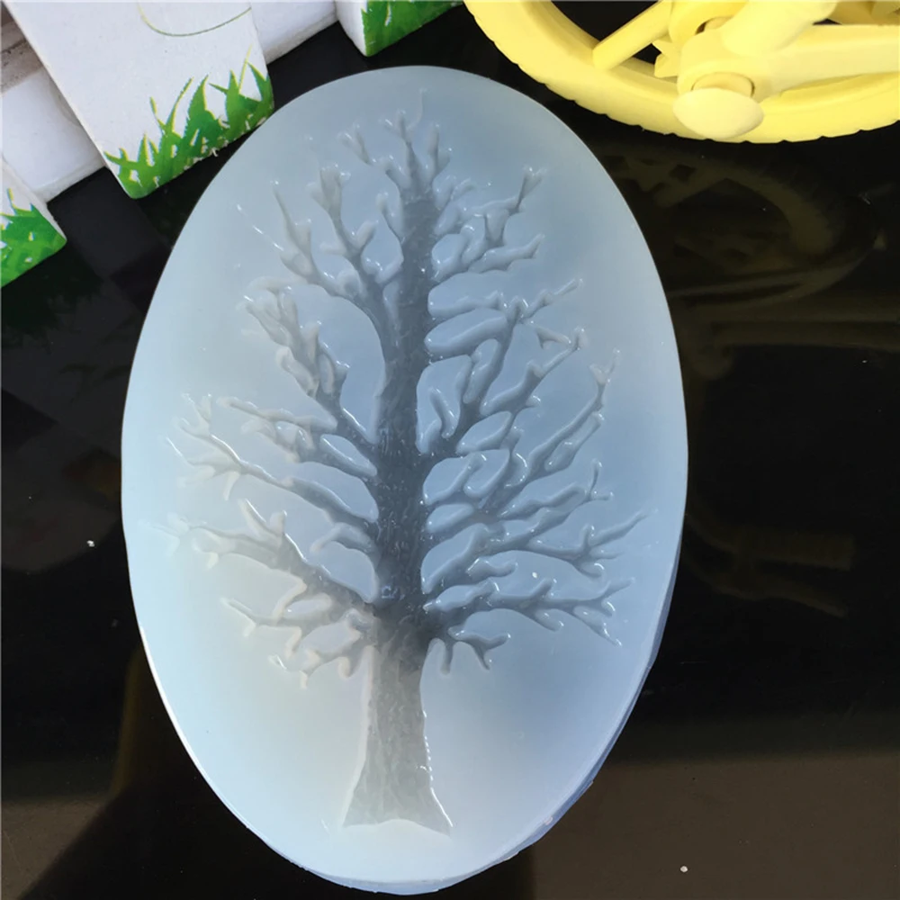 

Handmade Tree Cypress Tree Christmas Tree Shape Silicone Mould Clay Molds Decorate Making Resin Charms Pendant Mold