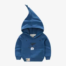 2016 New autumn Children’s wear Korean New pattern boy pollover magic cap sweater Middle and small children Jacket