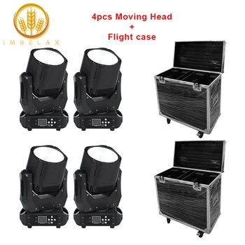 

IMRELAX 4pcs New Design 150W COB LED Wash Moving Head Light With Flight Case Package For Event Stage Nightclub