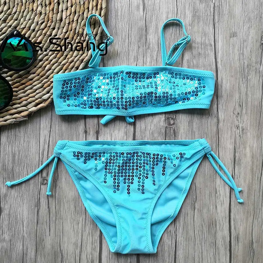 Женское бикини яркий купальник для девочек детский купальный костюм младенцев