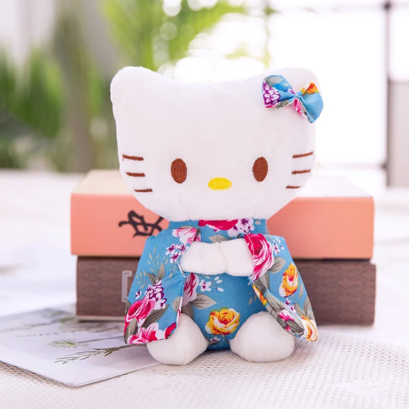

Baby toys 1pc 20 cm Cute bear hello kitty Plush Toy Staffed soft Cartoon Colorful cute Plush Doll Activity Doll Wedding gifts