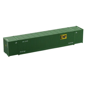 3pcs Model Train Freight Car N Scale 53' Container 1:160 53ft Shipping Container Cargo Box C15009