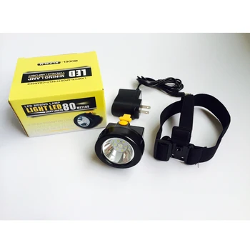 

12pcs/lot KL2.8LM(B) LED Cap Lamp Portable Mining Headlamp Explosion-proof Miner Light Free Shipping