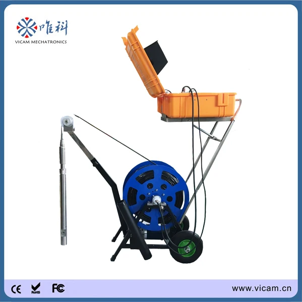Подводная камера видеонаблюдения с двойным обзором 200 м 300 400 500 м|inspection camera|borehole