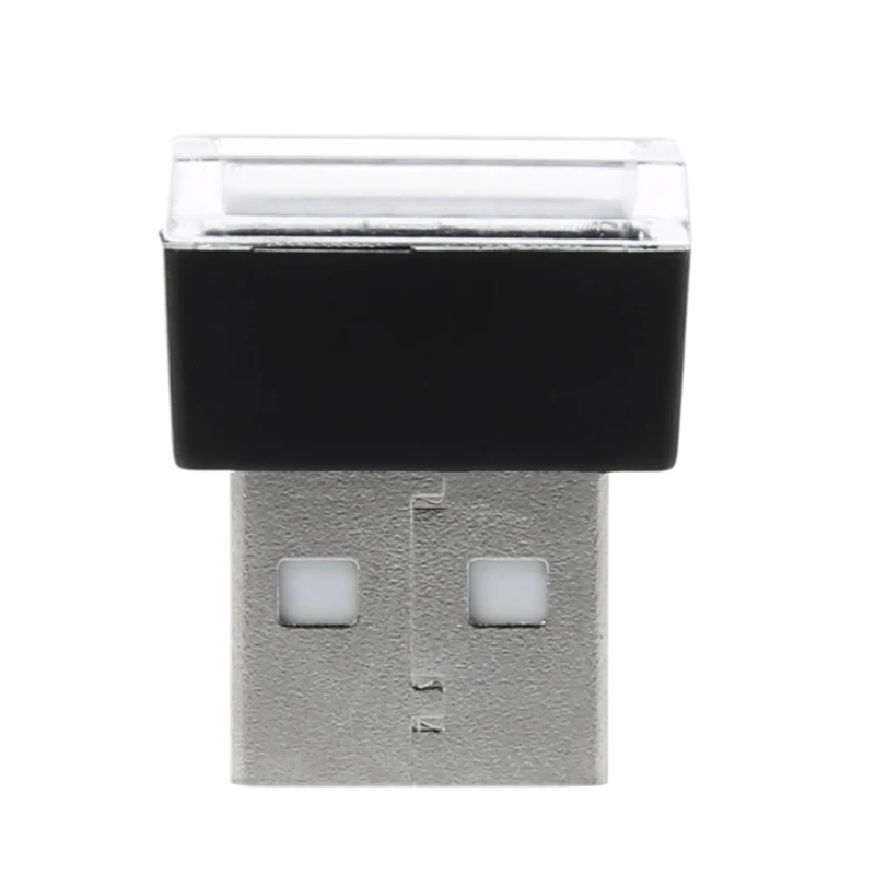 Атмосферные Автомобильные светодиодные мини USB прикуриватели декоративные огни