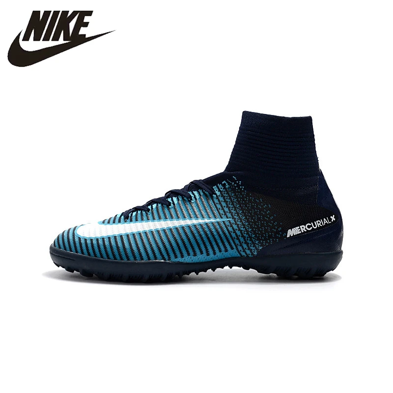 

Nike MERCURIALX TF11 Football Soccer Men New Fg High Ankle Indoor Soccer Cleats Turf Superfly Futbol Shoes 903614-601 39-45
