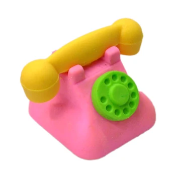 

Telephone Rubber Eraser Set School Eraser Set Eduction Eraser MOQ 3 PCS per lot