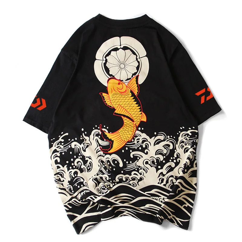 Camisa de Pesca Roupas de Pesca Venda Exclusiva Dawa Antiuv Super Tamanho Roupas Secagem Rápida Verão Manga Longa 2021 5 camisa de pesca roupas secagem rápida verão