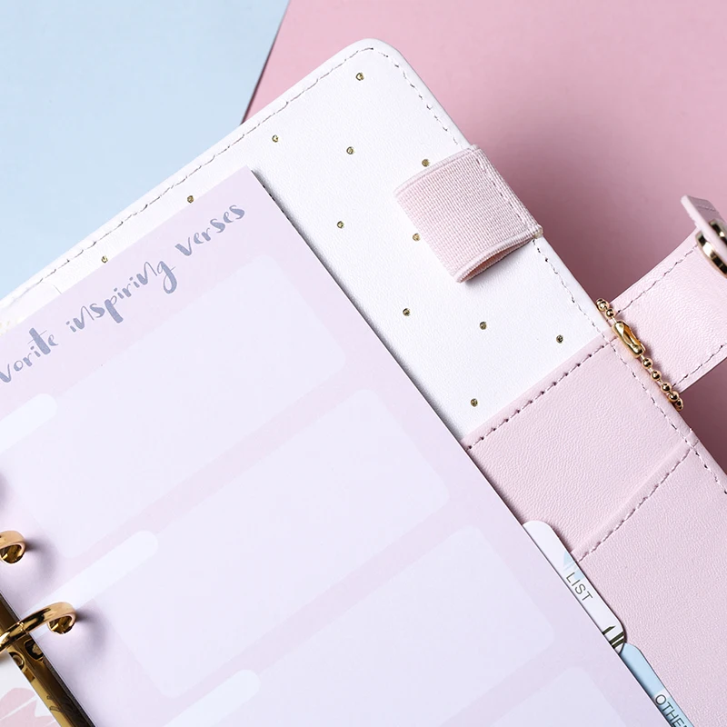 Lovedoki 2018 заполняемый Планер для Filofax блокнот Dokibook внутренний дневник с 6