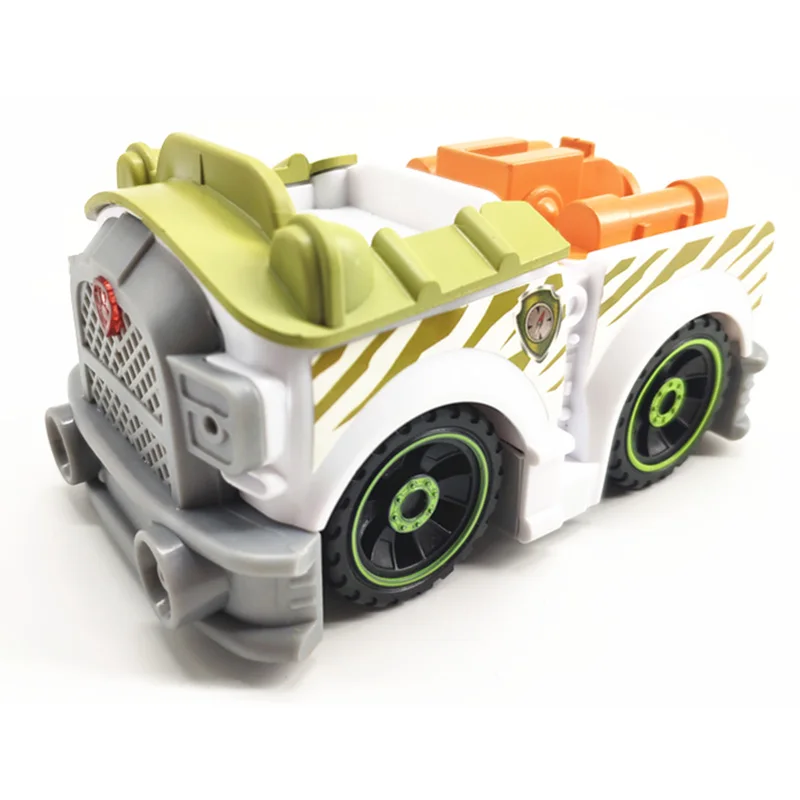 Paw Patrol Dog Tracker Puppy Pull Back Music Patrol Car Patrulla Canina PVC Doll Toys Action Figure Model Toy Kid Gift 